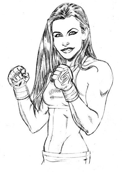 ufc coloring pages - photo #43
